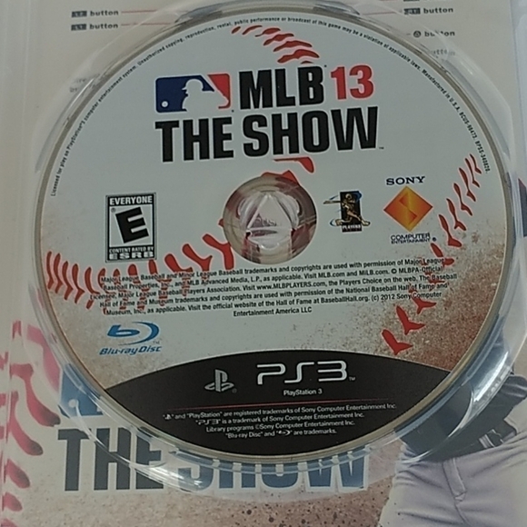PS3 MLB 13 The Show Baseball Video Game/CD - Picture 3 of 6